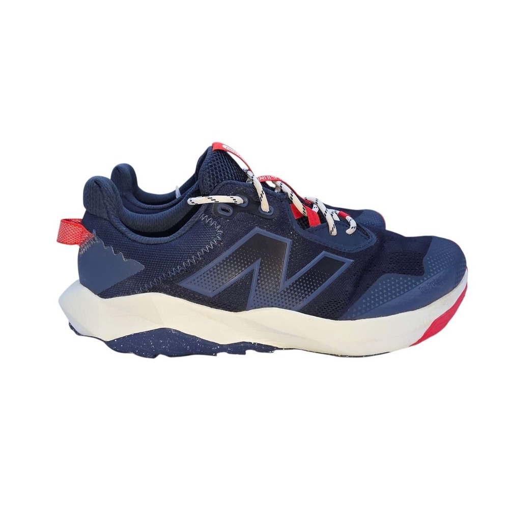New Balance DynaSoft Nitrel v6 Men's Trail Runners Navy Red - Picture 6 of 9